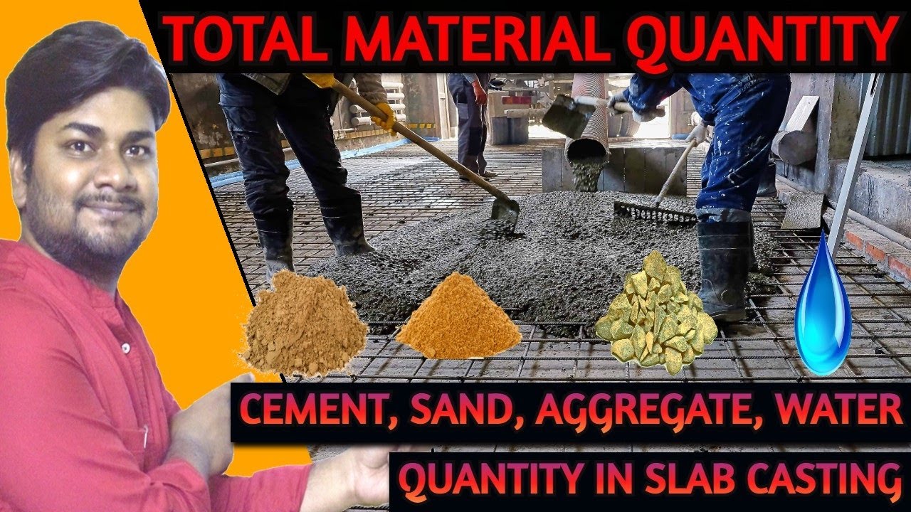 Calculating Cement, Sand, and Aggregate Quantity in Concrete: A Step-by-Step Guide