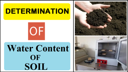 Water Content of Soil by Oven Drying Method
