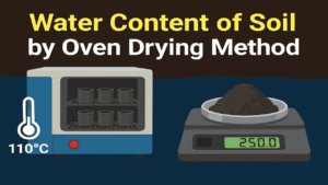 Water Content of Soil by Oven Drying Method