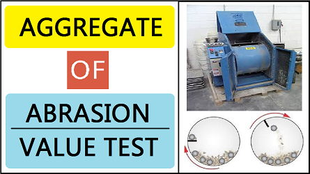 Aggregate Abrasion Value Test