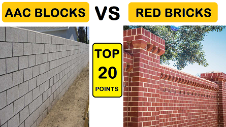 comparison between red bricks and fly ash bricks