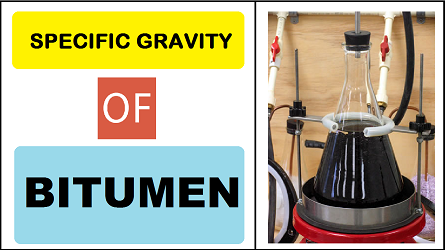 Specific Gravity Test for Bitumen