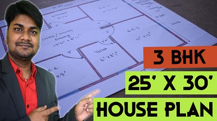 25 X 30 Ghar Ka Naksha Ii 25 X 30 Square Feet House Plan Ii 25 X 30 House Design Ii 750 Sqft Plan L T Learning Technology