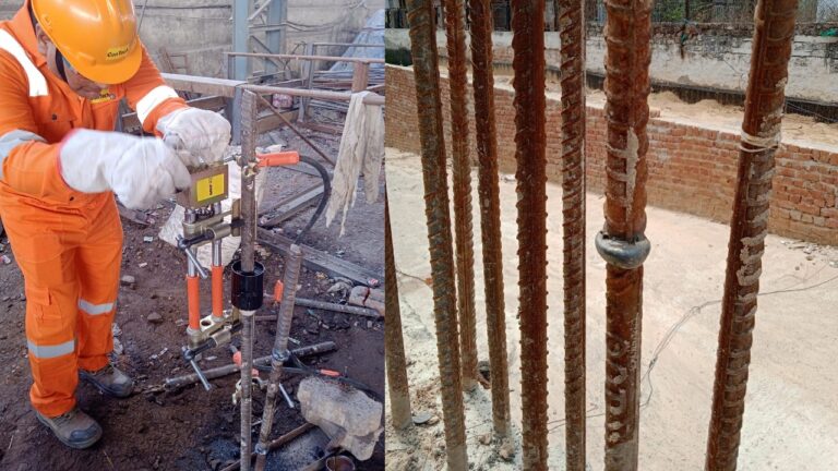 Welding, Lapping, Coupling Of Reinforcement In Column And Slab - Which 