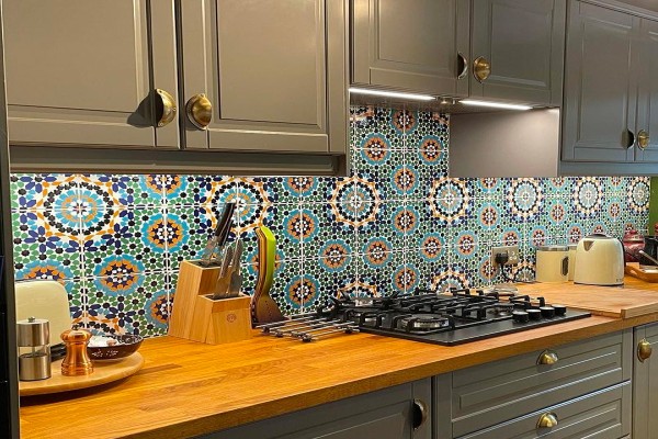 Moroccan-inspired wall Tiles