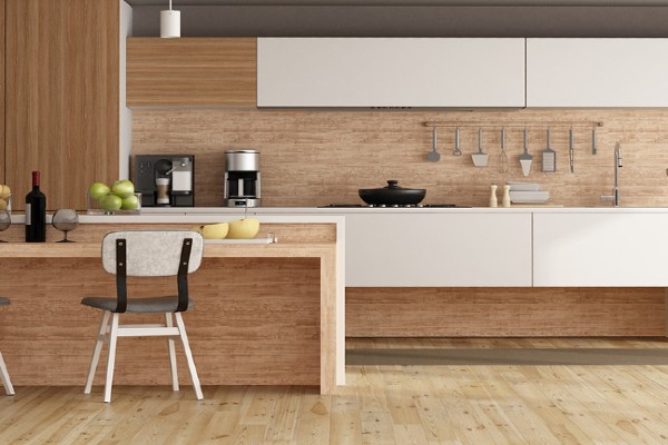 Wood-look Tiles kitchen wall Tiles