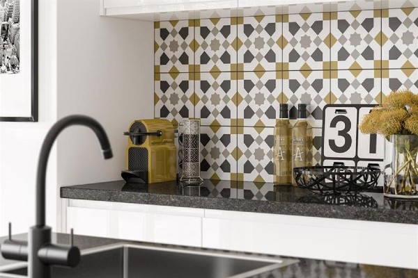 patterned tiles kitchen wall tiles
