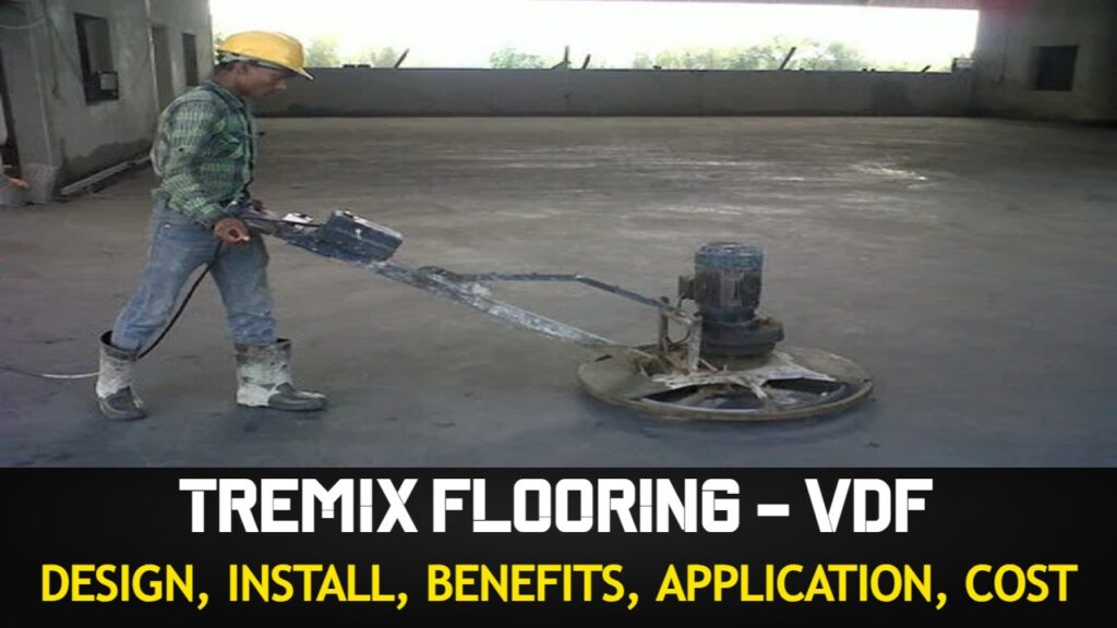 tremix flooring at site