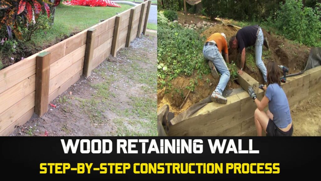 Wood Retaining Wall