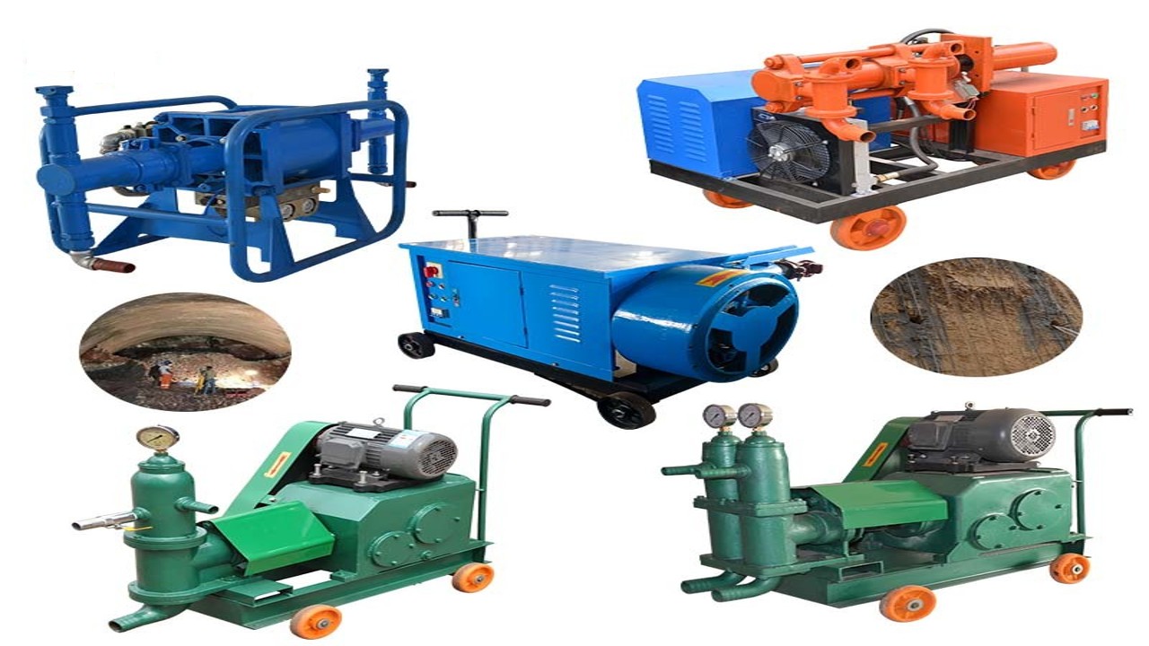 types of cement grouting machine